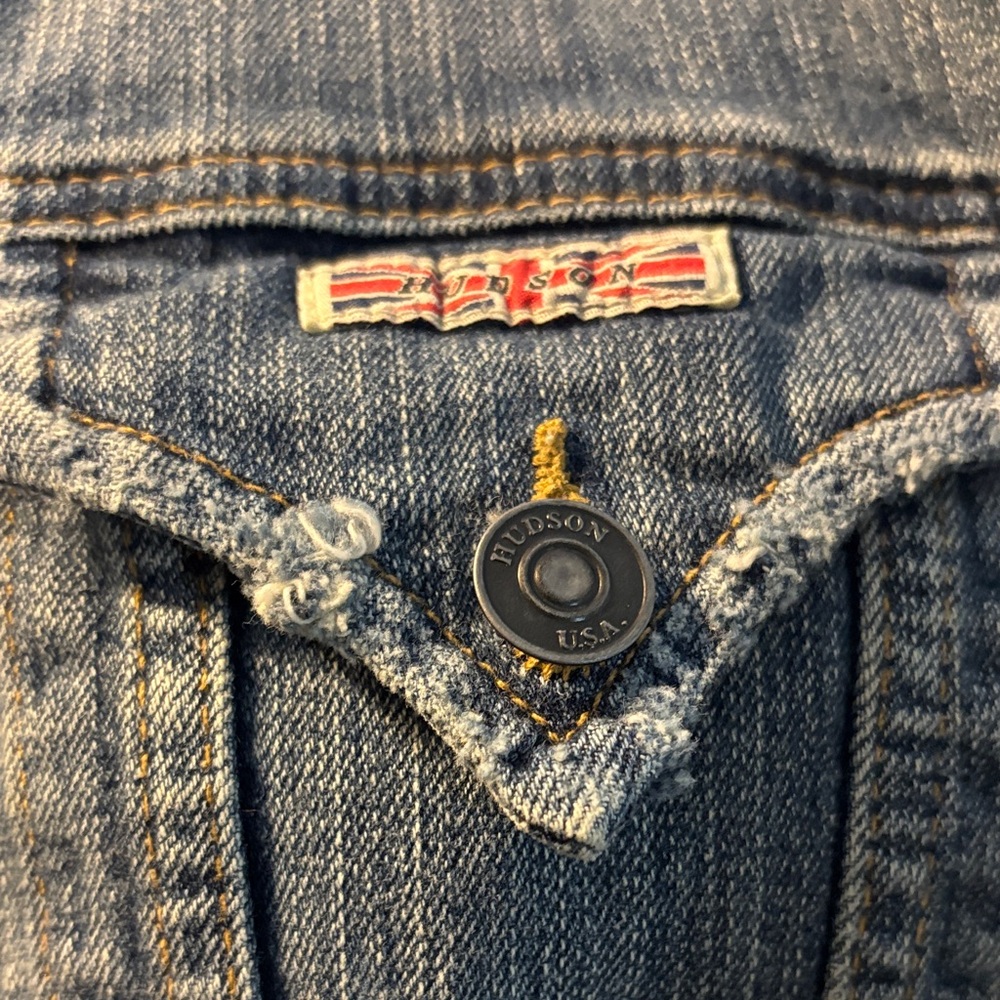Hudson Jeans Blue Denim Jacket - Picture 2 of 8